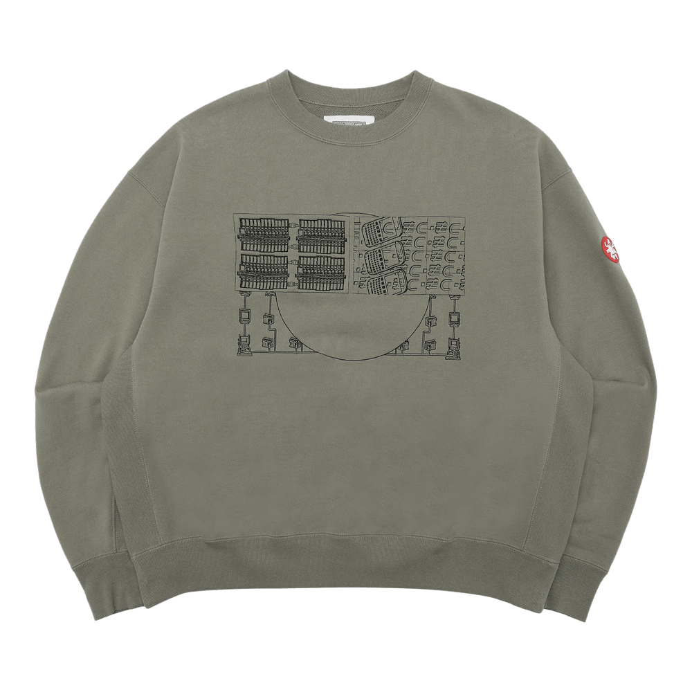 トップス C.E. Cavempt WASHED VS 8b CREW NECK Cav Empt C.E WASHED VS 8b CREW NECK – unexpected store