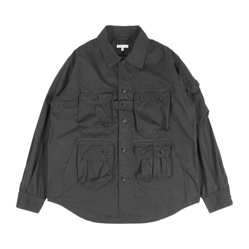 Buy Engineered Garments Explorer Shirt Jacket 'Black' - 23S1D037
