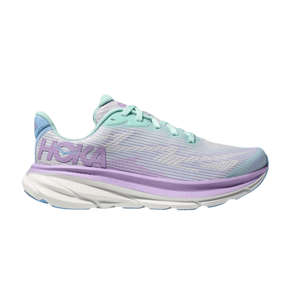 Hoka Clifton 9 Kids Sunlit Ocean Lilac Mist