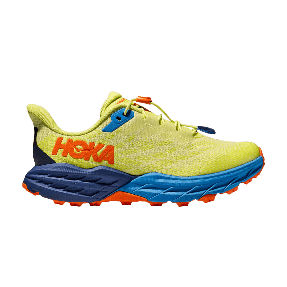 Hoka Speedgoat 5 Kids Citrus Glow Vibrant Orange