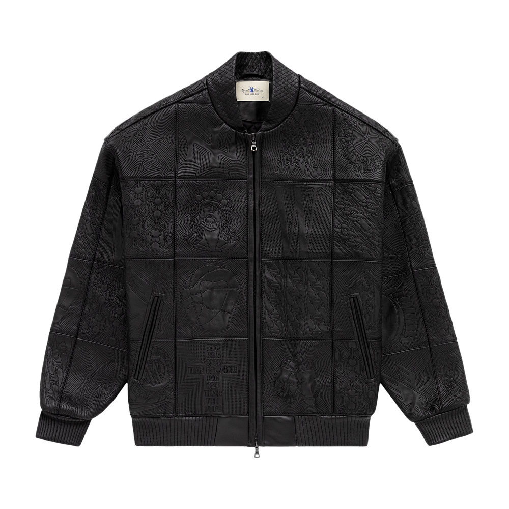 Buy Aimé Leon Dore Ombré Cardigan 'Black/White' - SS23KS006