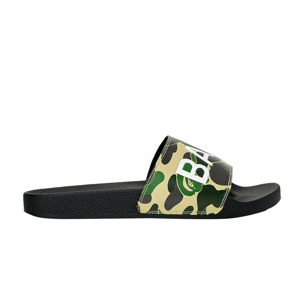 Abc Camo Slide Green Text