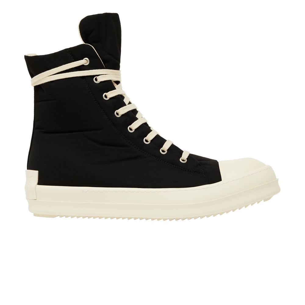 Buy Rick Owens DRKSHDW Strobe Cotton Nylon High Black Milk DU02B4800 MUEH3 911 GOAT UK
