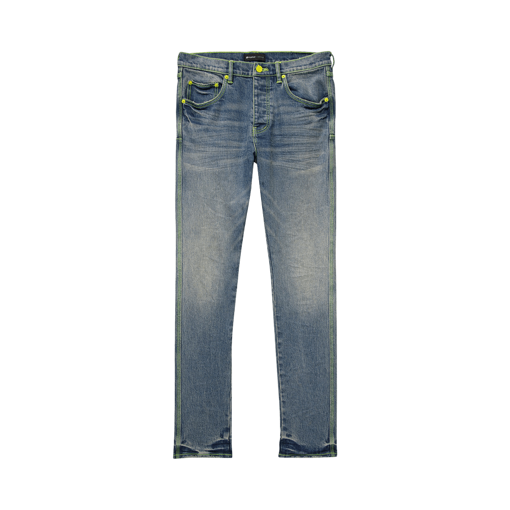 Buy PURPLE BRAND Low Rise Skinny Jeans 'Light Indigo/Neon' - P001 VINJ123