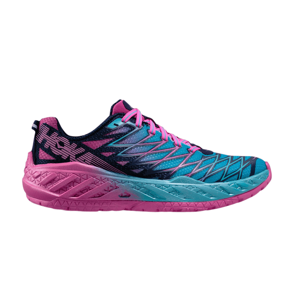 Hoka Wmns Clayton 2 'medieval Blue Fuchsia'