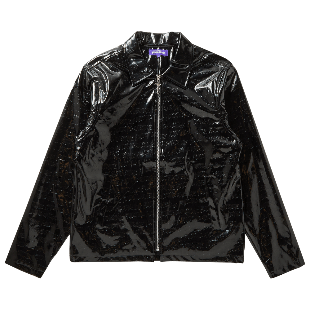 H&m vinyl jacket store