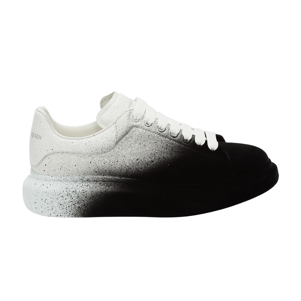 Buy Alexander McQueen Oversized Sneaker 'White Black Spray