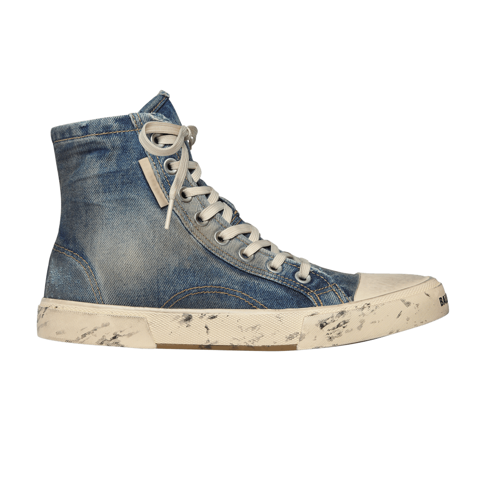 Balenciaga Wmns Paris High 'Destroyed - Denim'