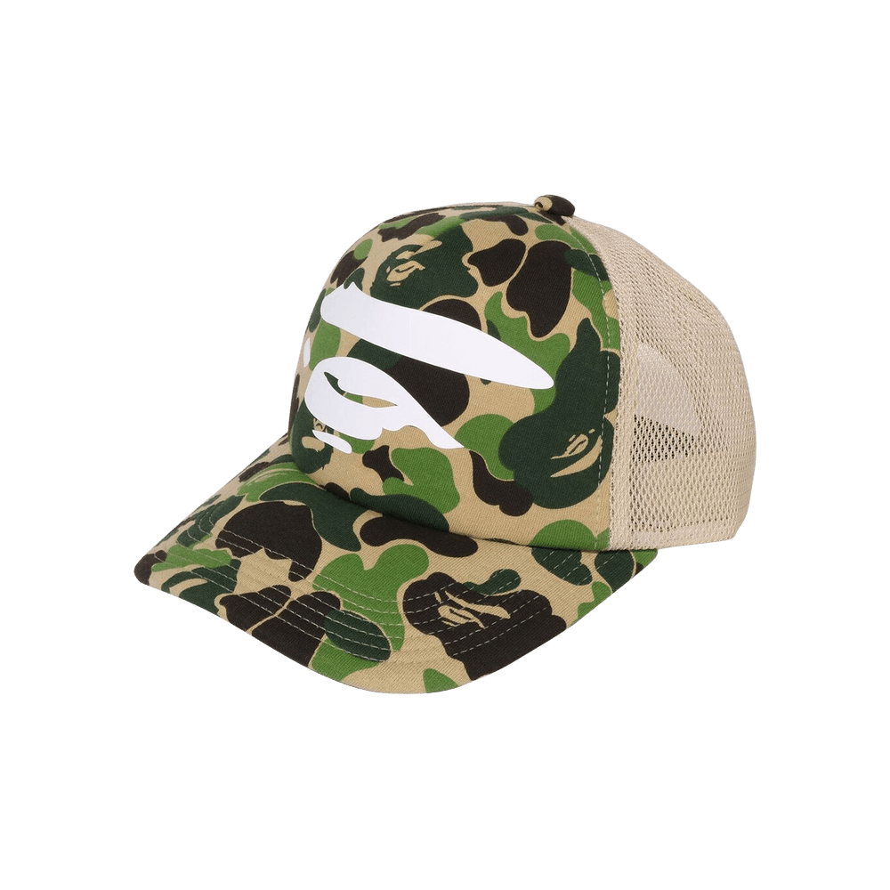 Bape camo trucker hat clearance