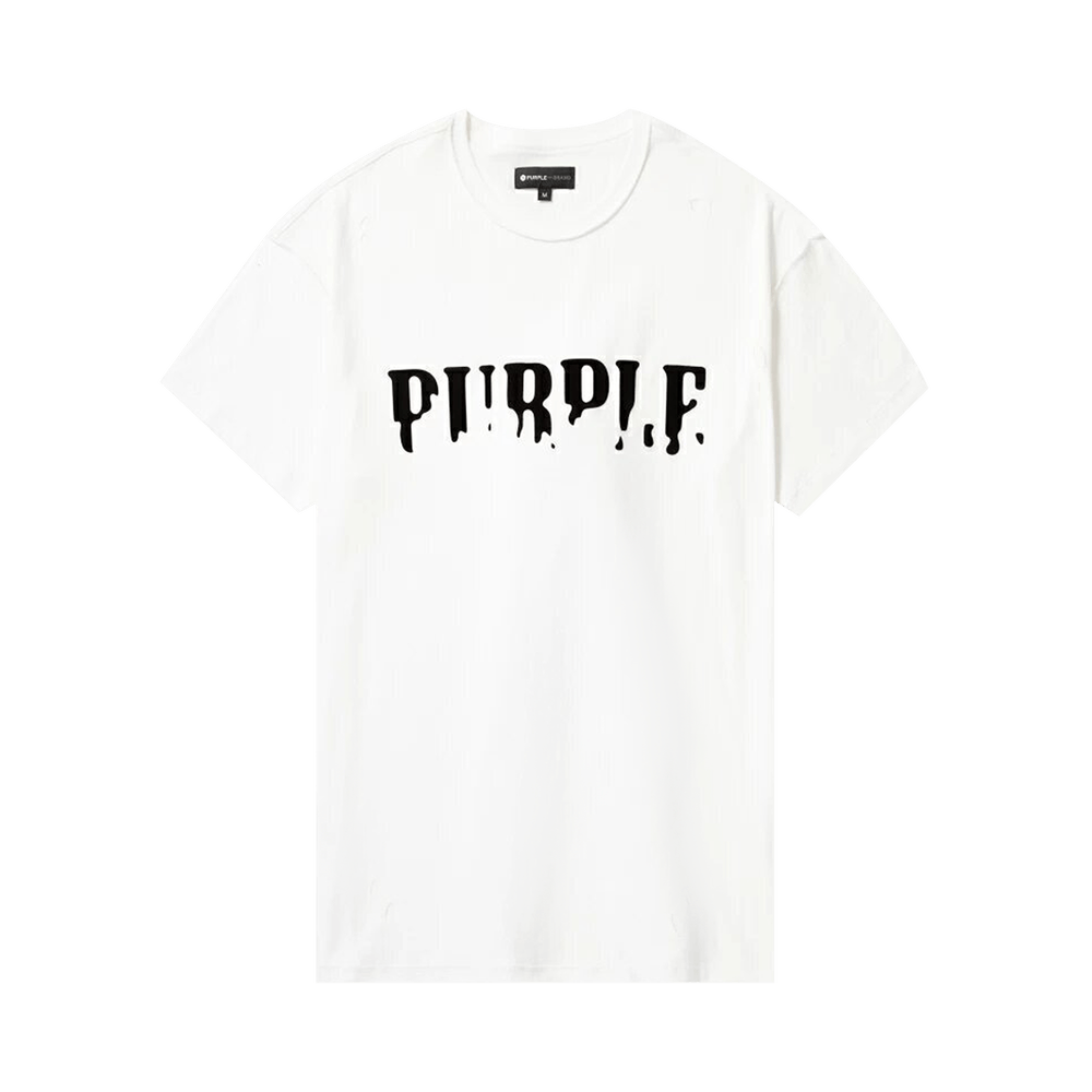 Buy PURPLE BRAND Textured Inside Out T-Shirt 'Brilliant White' - P101  JWDT223