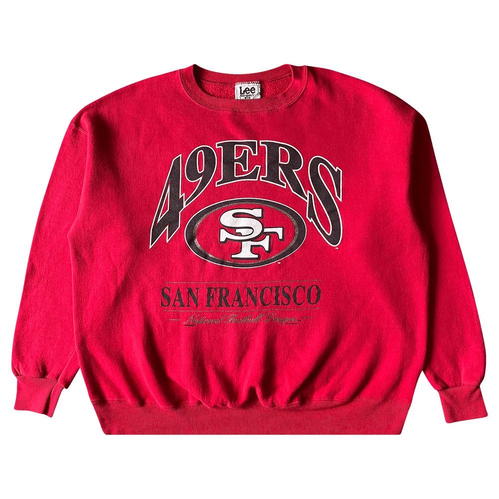 Buy Vintage San Francisco 49ers Sweatshirt 'Red' - 2934 119960106SF4S RED