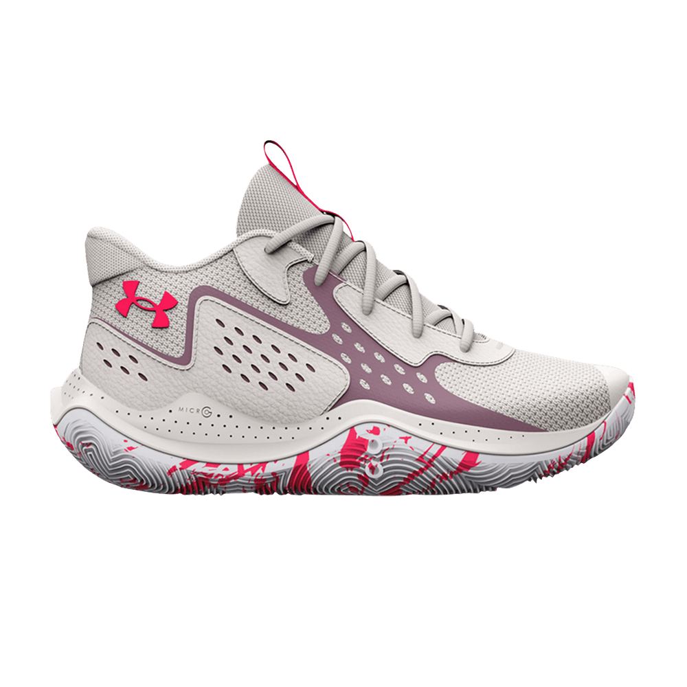 Buy Under Armour Jet '23 GS 'White Clay Misty Purple' - 3026635
