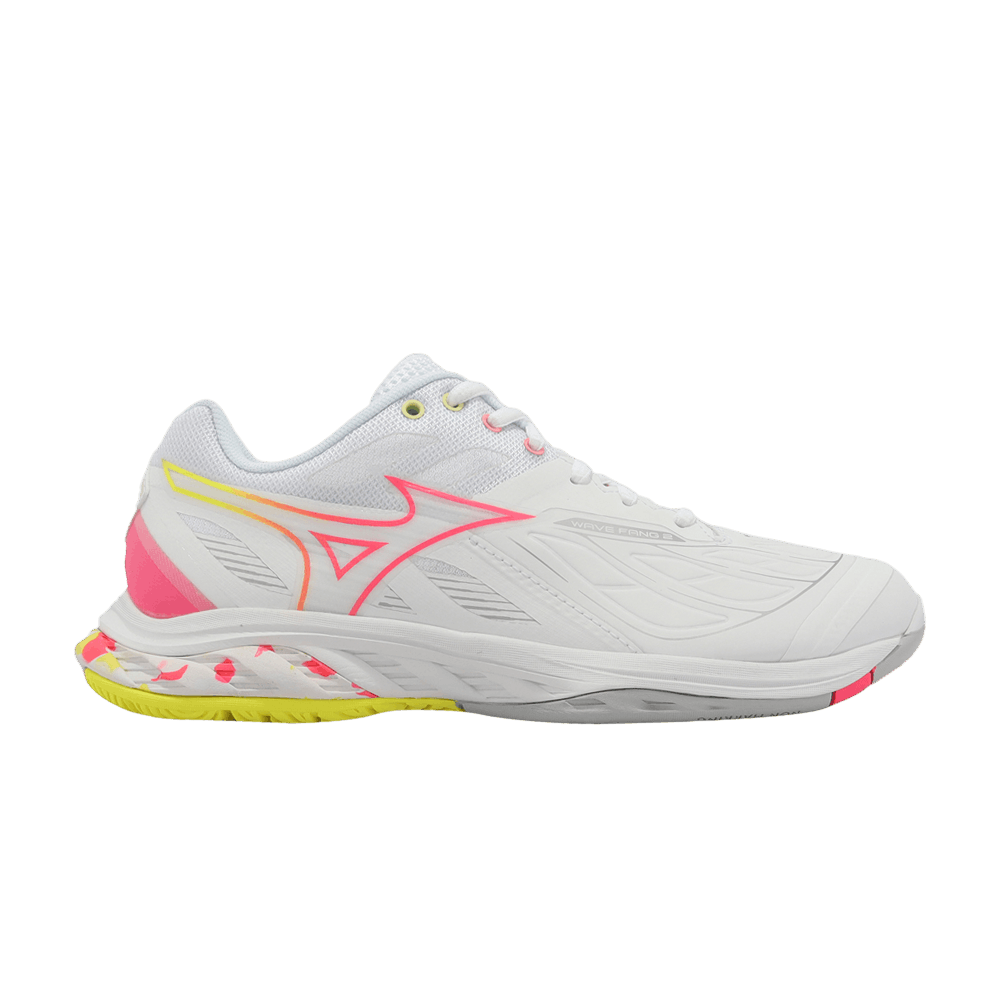 Buy Mizuno Wave Fang 2 'White Pink Bolt Neon' - 71GA231322 | GOAT