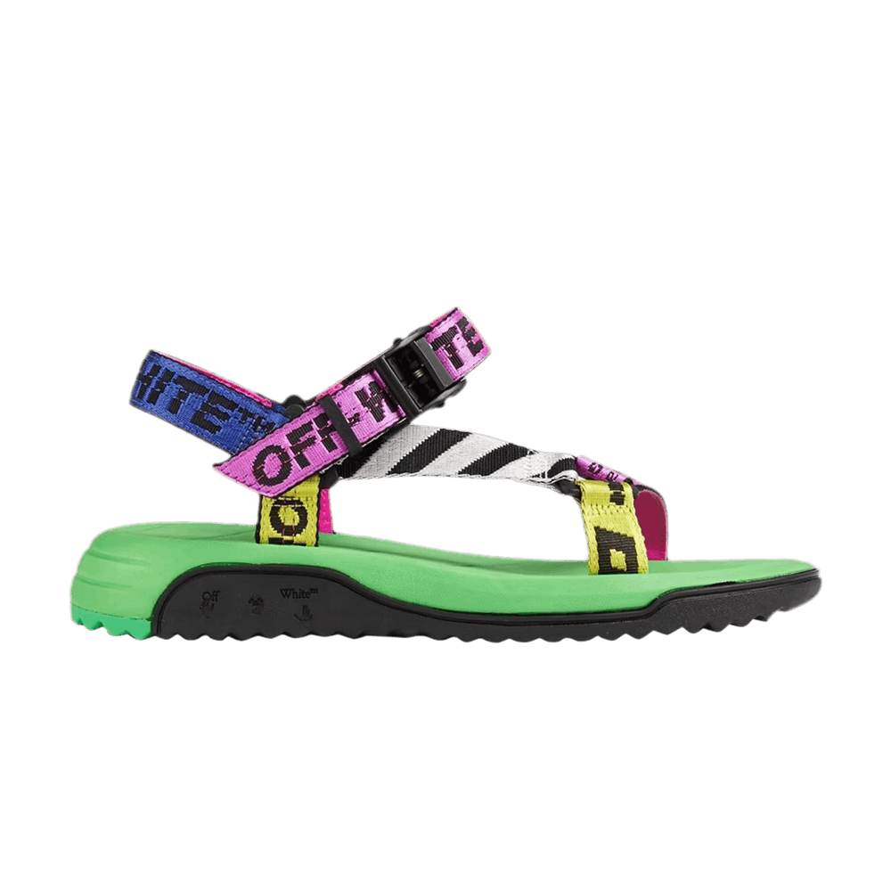 Buy Off-White Wmns Trek Sandal 'Fuchsia Green' - OWIH017S22MAT001