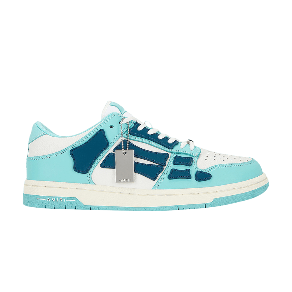 Buy Amiri Skel Top Low 'Teal Slate Blue' - PF23MFS025 533 | GOAT