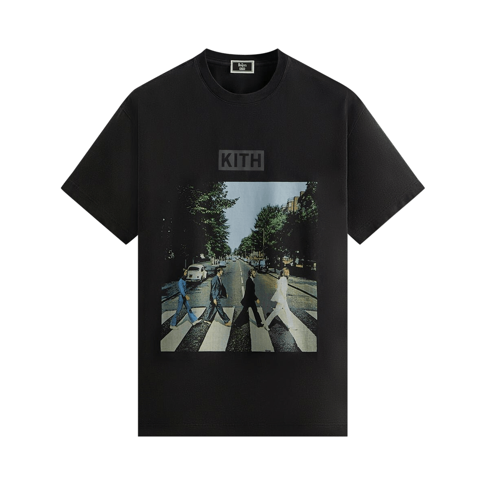Buy Kith For The Beatles Abbey Road Vintage Tee 'Black ...