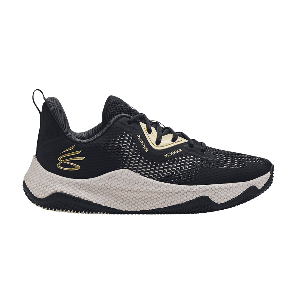 Curry Hovr Splash 3 Black Metallic Gold