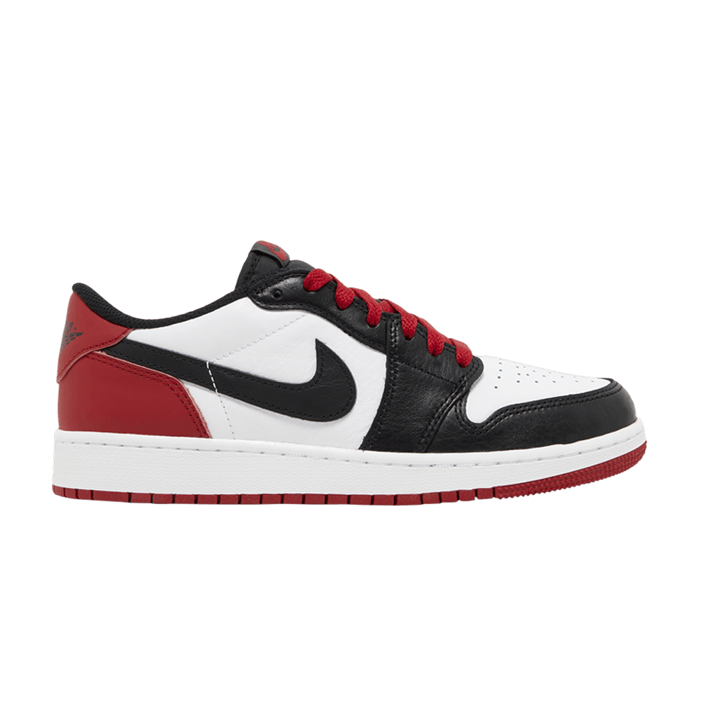 Air Jordan 1 Retro Low OG GS Black Toe