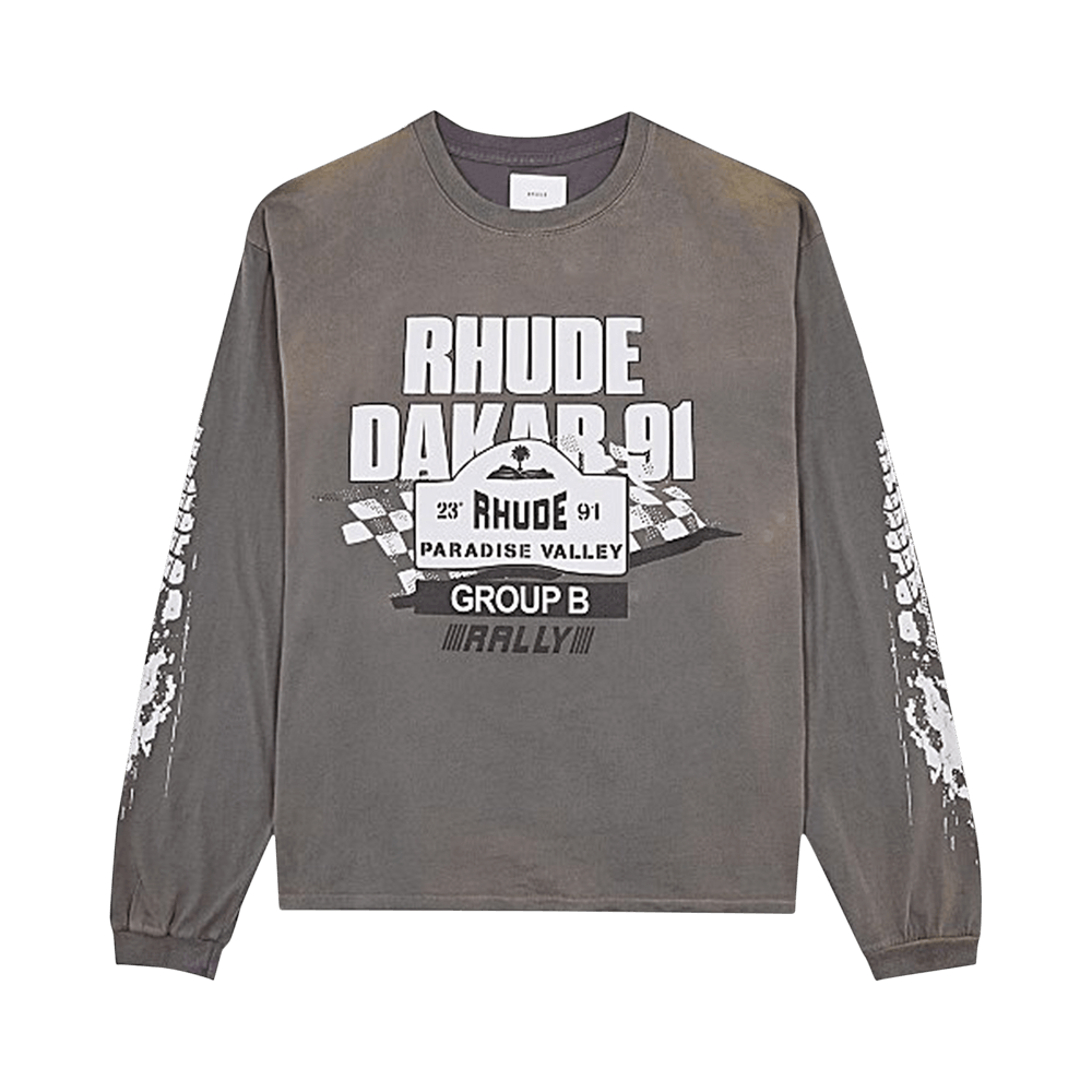 トップス RHUDE DAKAR 91 L/S Tee M トップス RHUDE DAKAR 91 L/S Tee M Rhude DAKAR 91 LS TEE