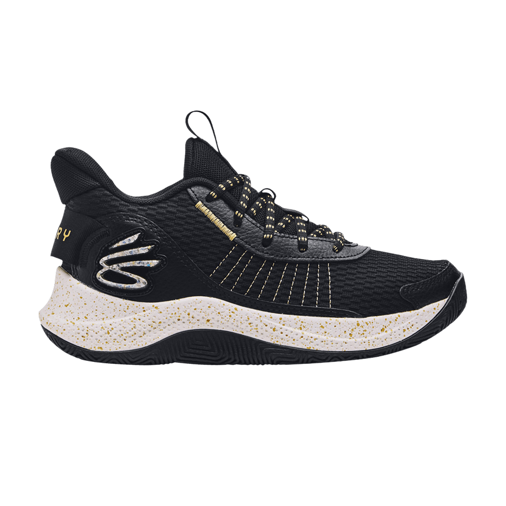 Size 3.5 Curry 3Z7 GS 'Black Metallic Gold'