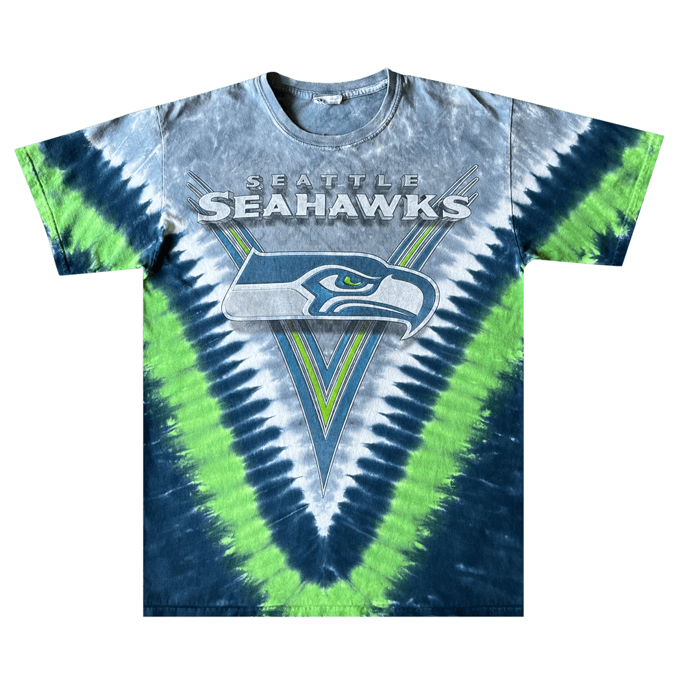 Buy Vintage Seattle Seahawks Tee 'Tie-Dye' - 2934 120000103SST TIE