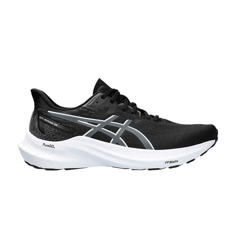 Asics Wmns GT 2000 12 Wide 'Black Carrier Grey'