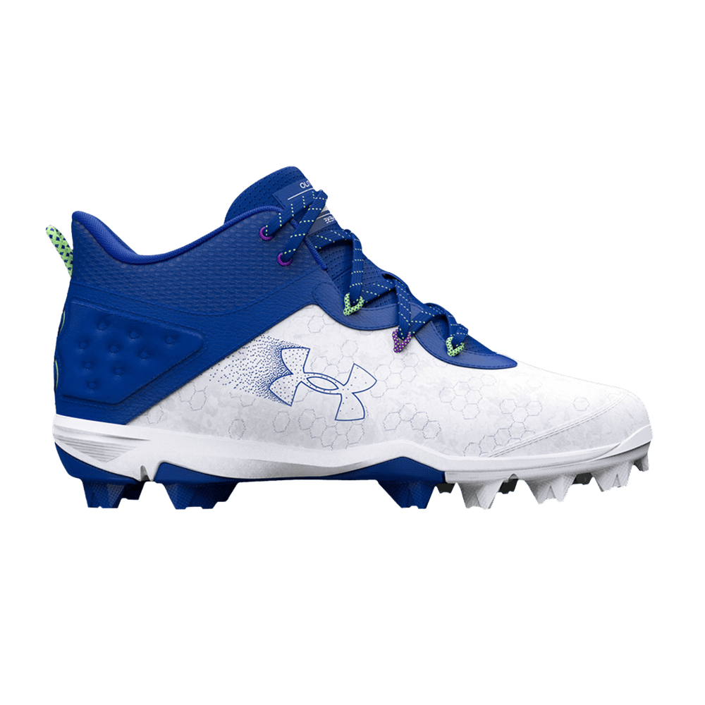 Under Armour Harper 8 Mid RM Mens 8 White Baseball Cleats 3026592-100 Under Armour Harper 8 RM Mid Baseball Cleats 3026592-100 | eBay main image 3