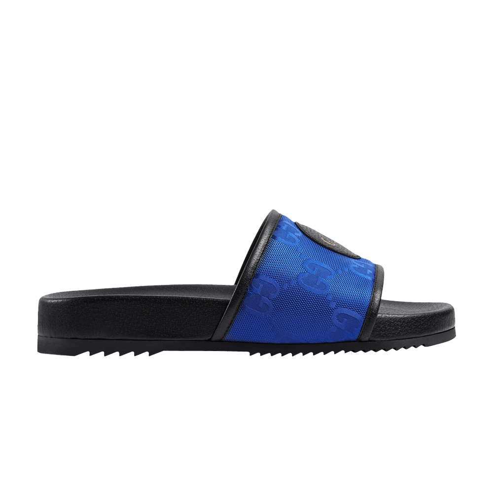 Gucci blue on sale slides