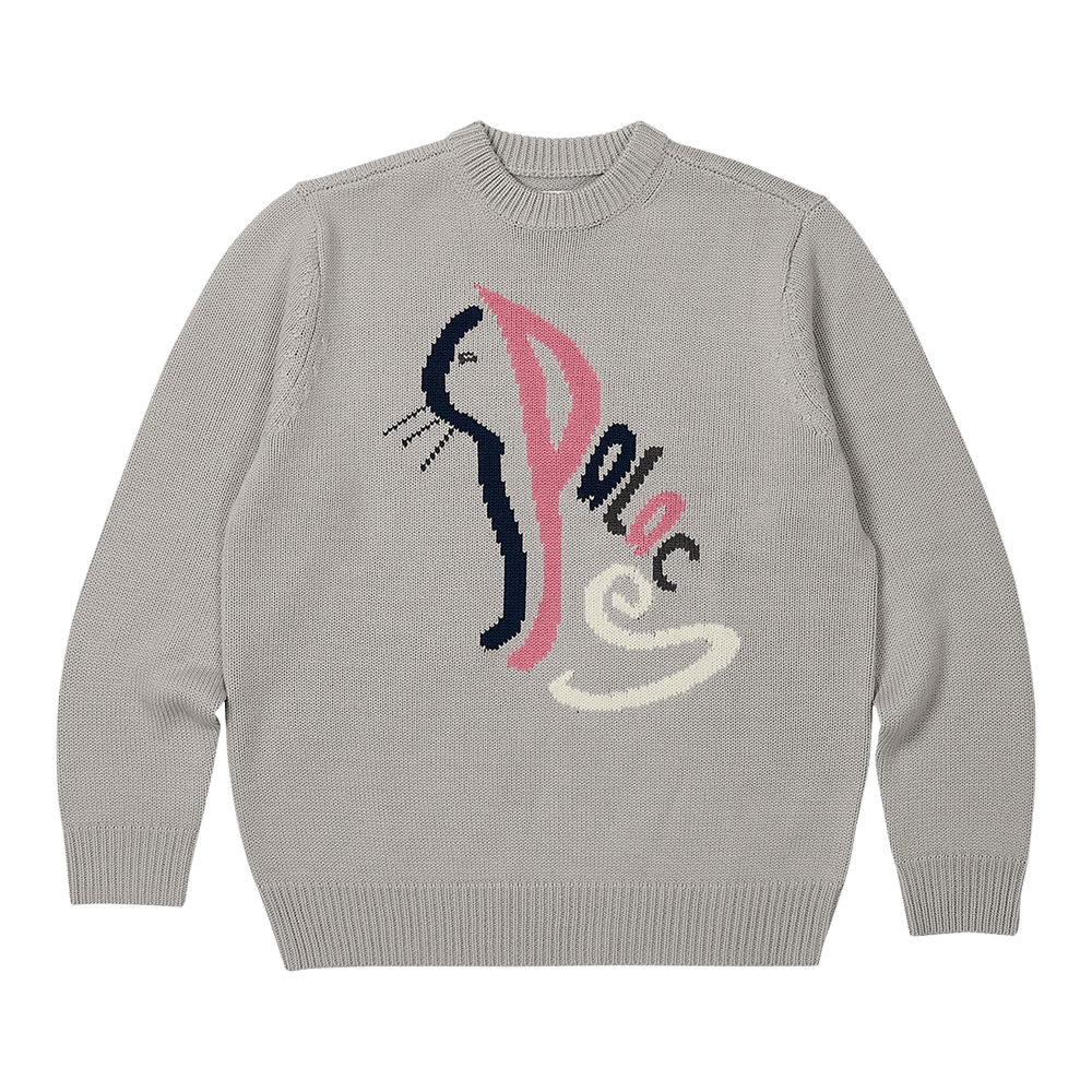 Buy Palace Cat Knit 'Cloudy' - P25KW007 | GOAT CA
