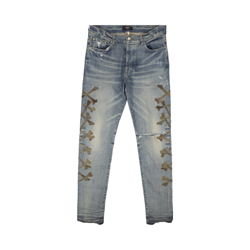 Amiri Varsity Jeans Vintage Indigo | ONU