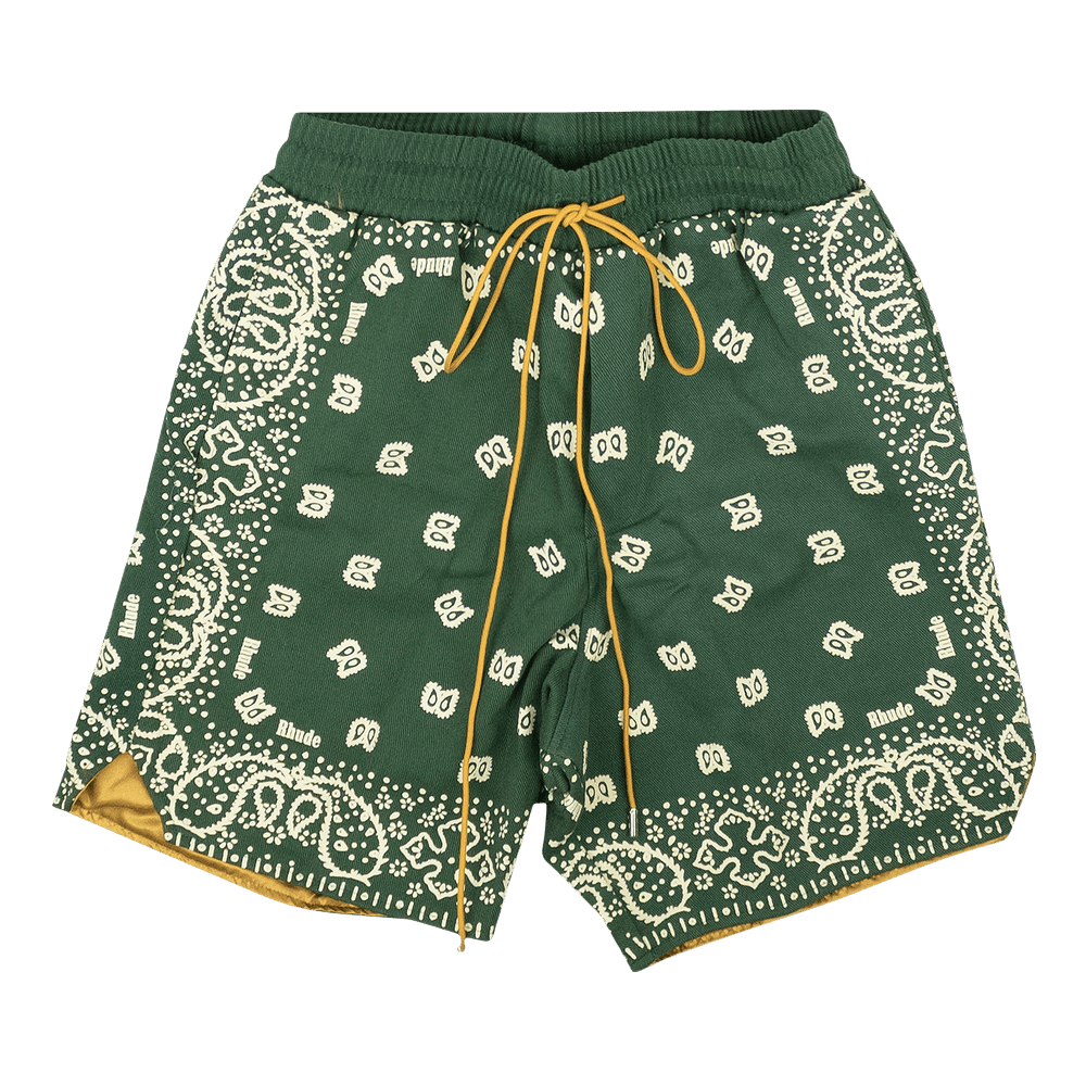 Buy Rhude Bandana Shorts 'Green' - PS22SH04012480 | GOAT