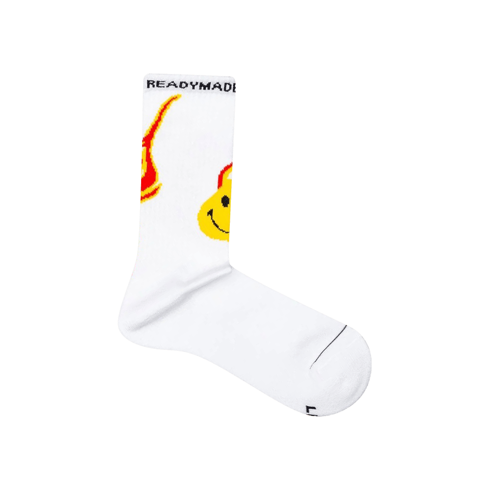 Buy READYMADE Fire Socks 'White' - RE UW WH 00 00 12 | GOAT