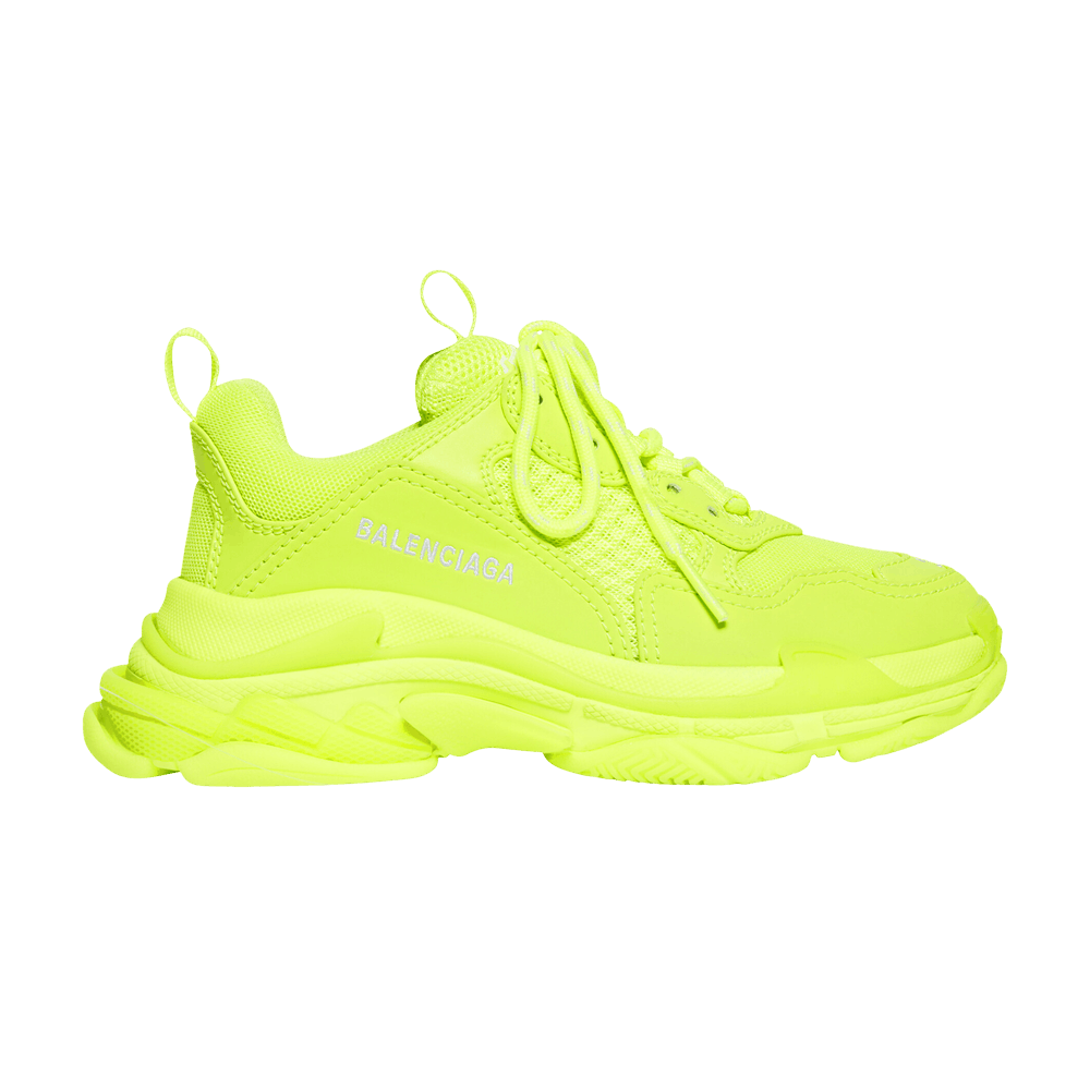 Balenciaga Triple S Sneaker Kids Fluo Yellow