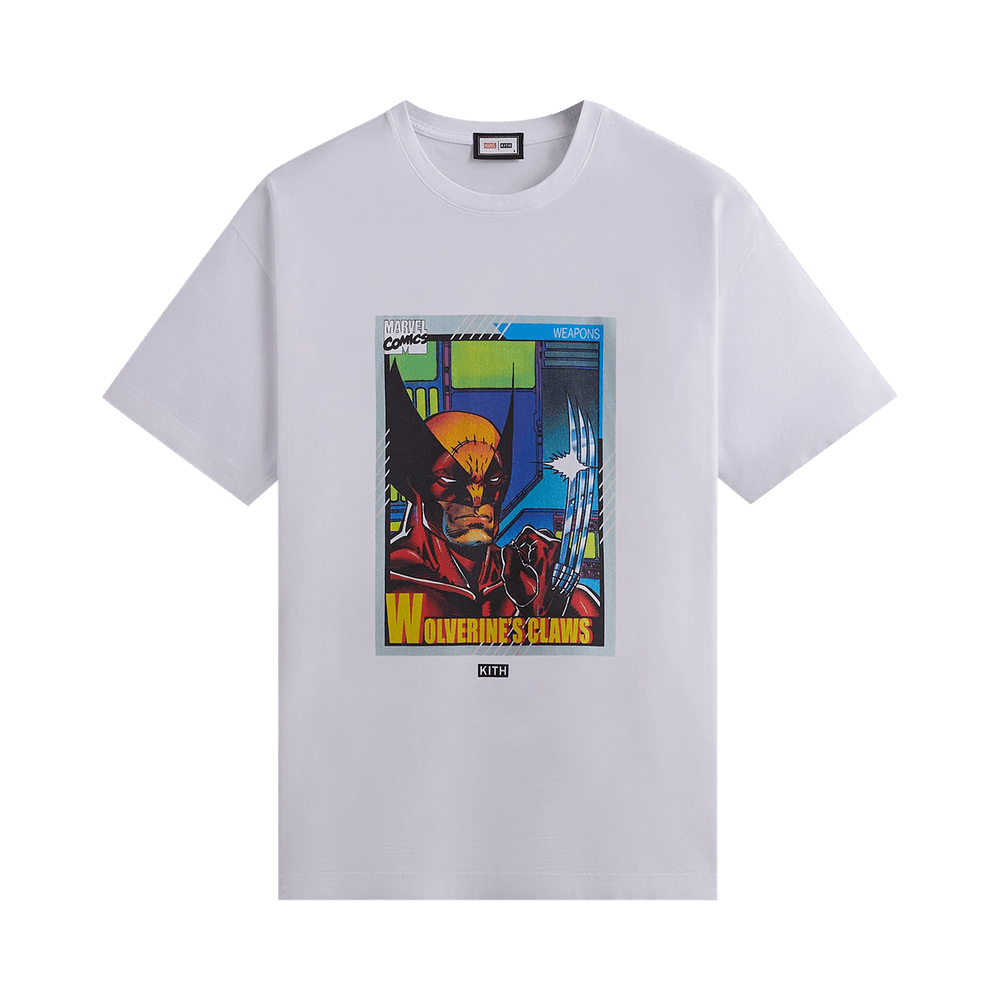 Buy Kith For X-Men Wolverine Card Vintage Tee 'White