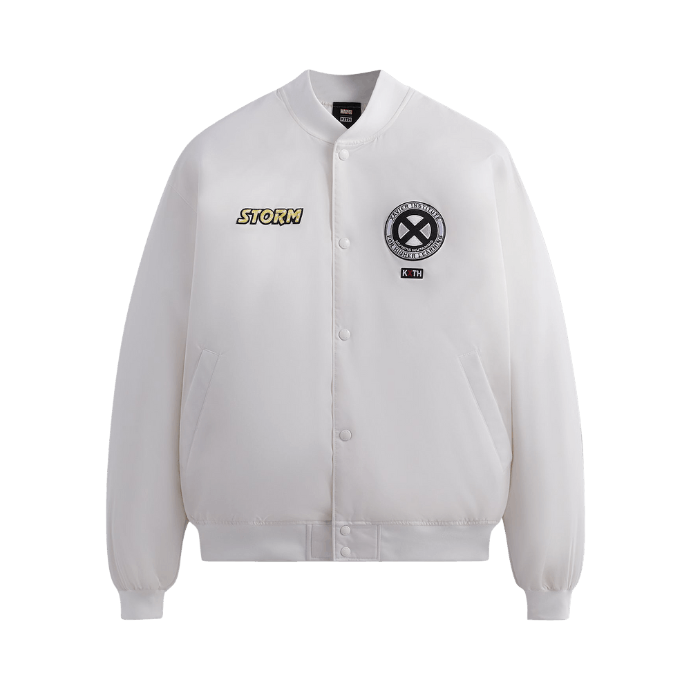 Buy Kith For X-Men Storm Satin Bomber Jacket 'Hero' - KHM010318