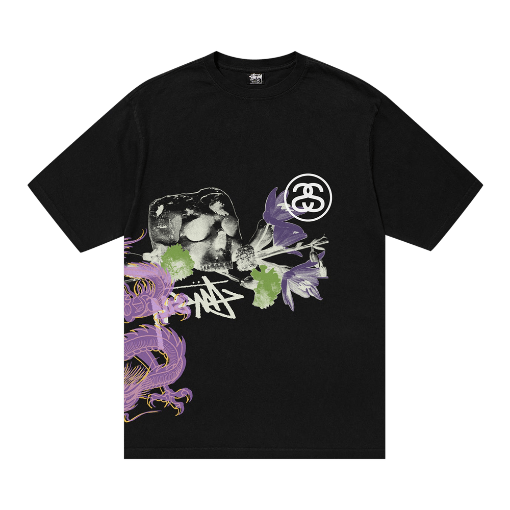 Stussy Strike Pigment Dyed Tee 'Black'