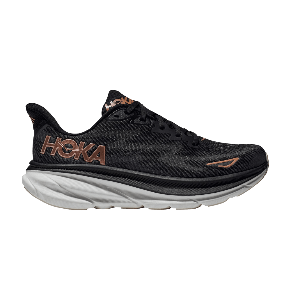 Hoka Wmns Clifton 9 'black Rose Gold'