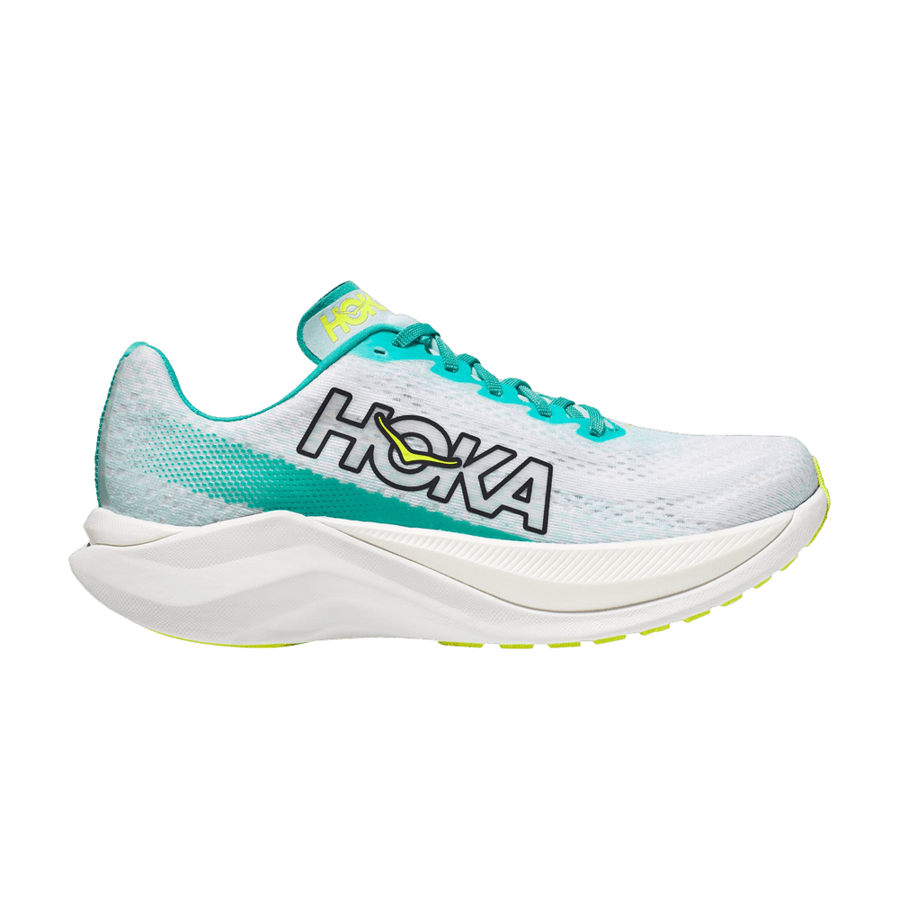 Hoka Mach X 'white Blue Glass'