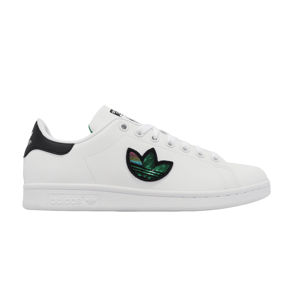 Adidas stan smith trefoil white best sale