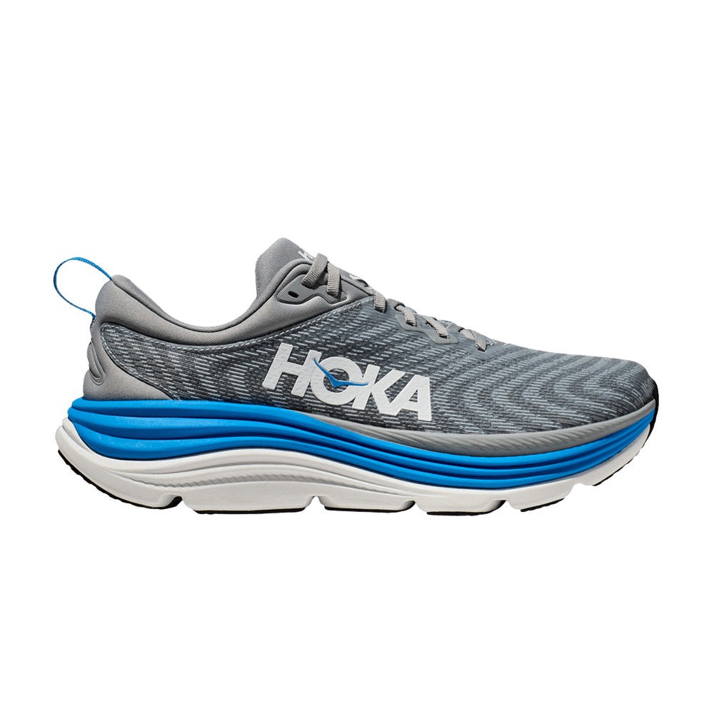 Hoka Gaviota 5 Limestone Diva Blue