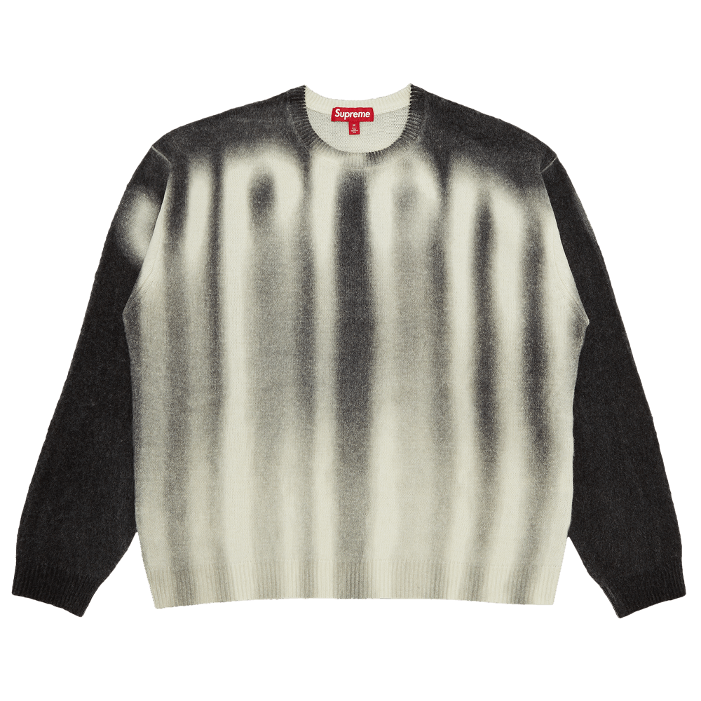 Buy Supreme Blurred Logo Sweater 'Black' - FW23SK11 BLACK | GOAT