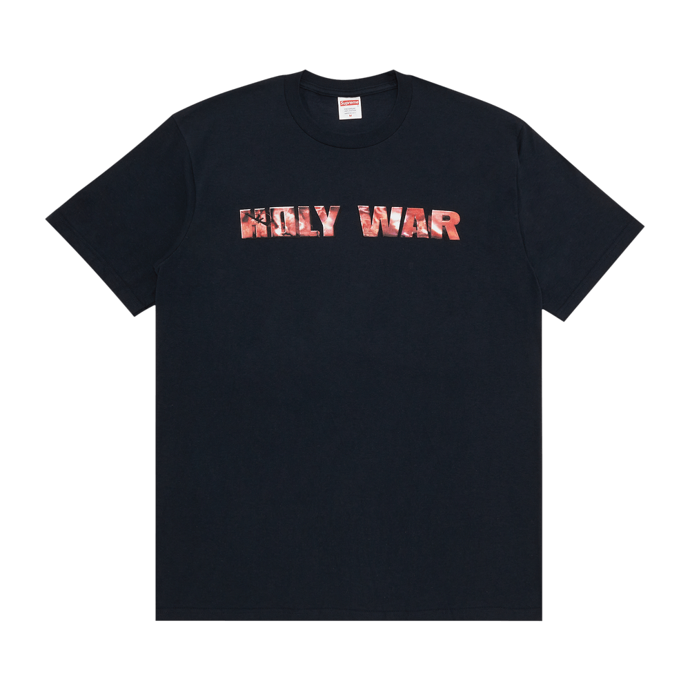 Tシャツ・カットソー Supreme Holy War T-Shirt Navy Buy Supreme Holy War Tee 'Navy' - FW23T44 NAVY | GOAT