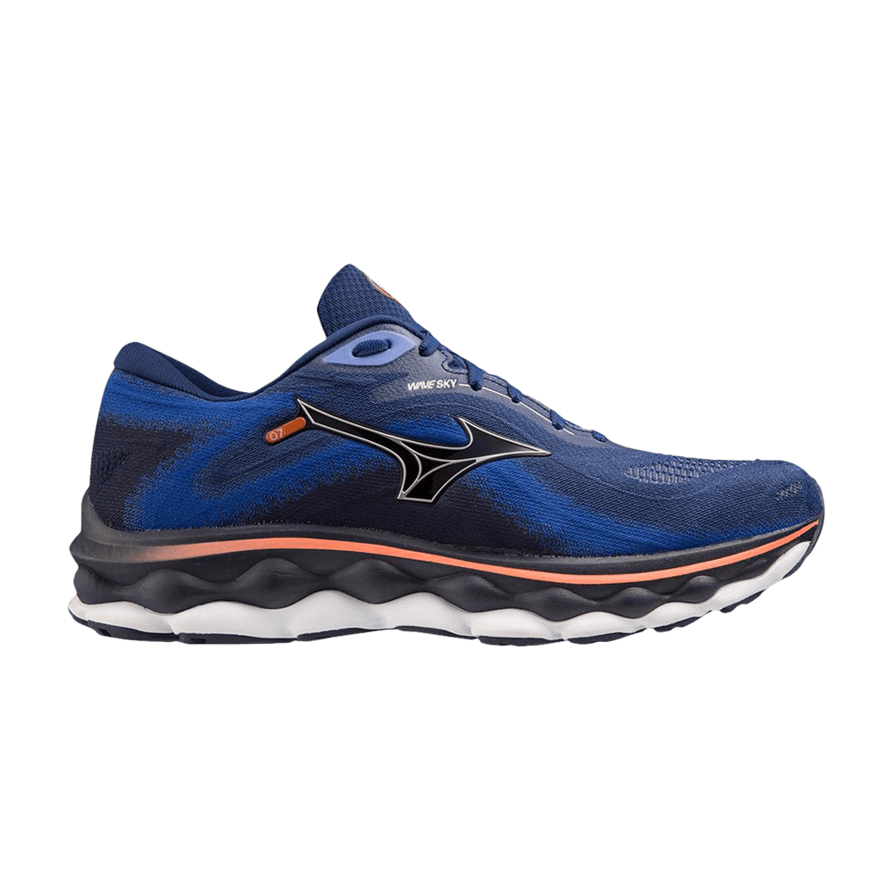 Buy Mizuno Wave Sky 'Blue Depths Silver' 411411 6G73 GOAT DE