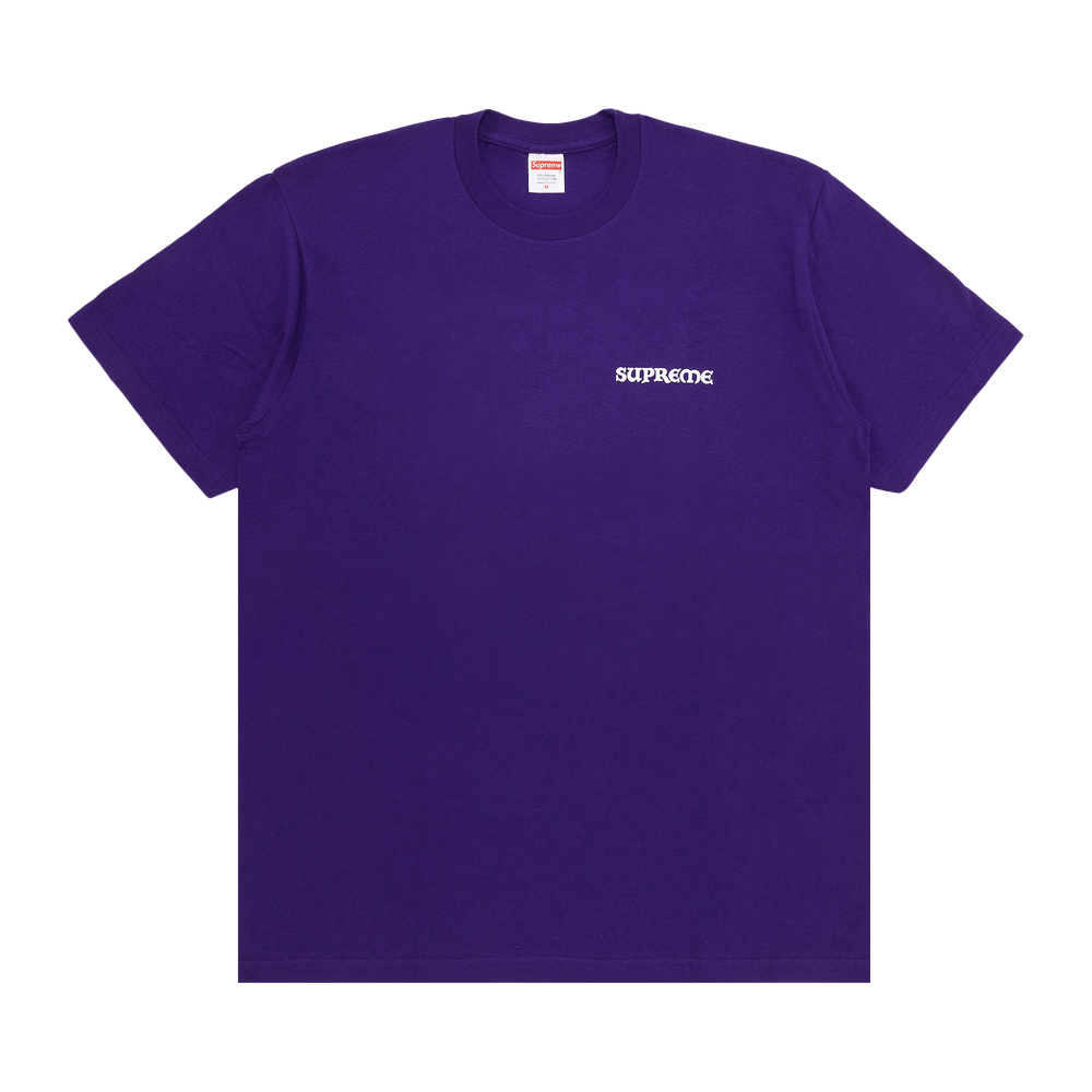 Buy Supreme Worship Tee 'Purple' - FW23T24 PURPLE | GOAT