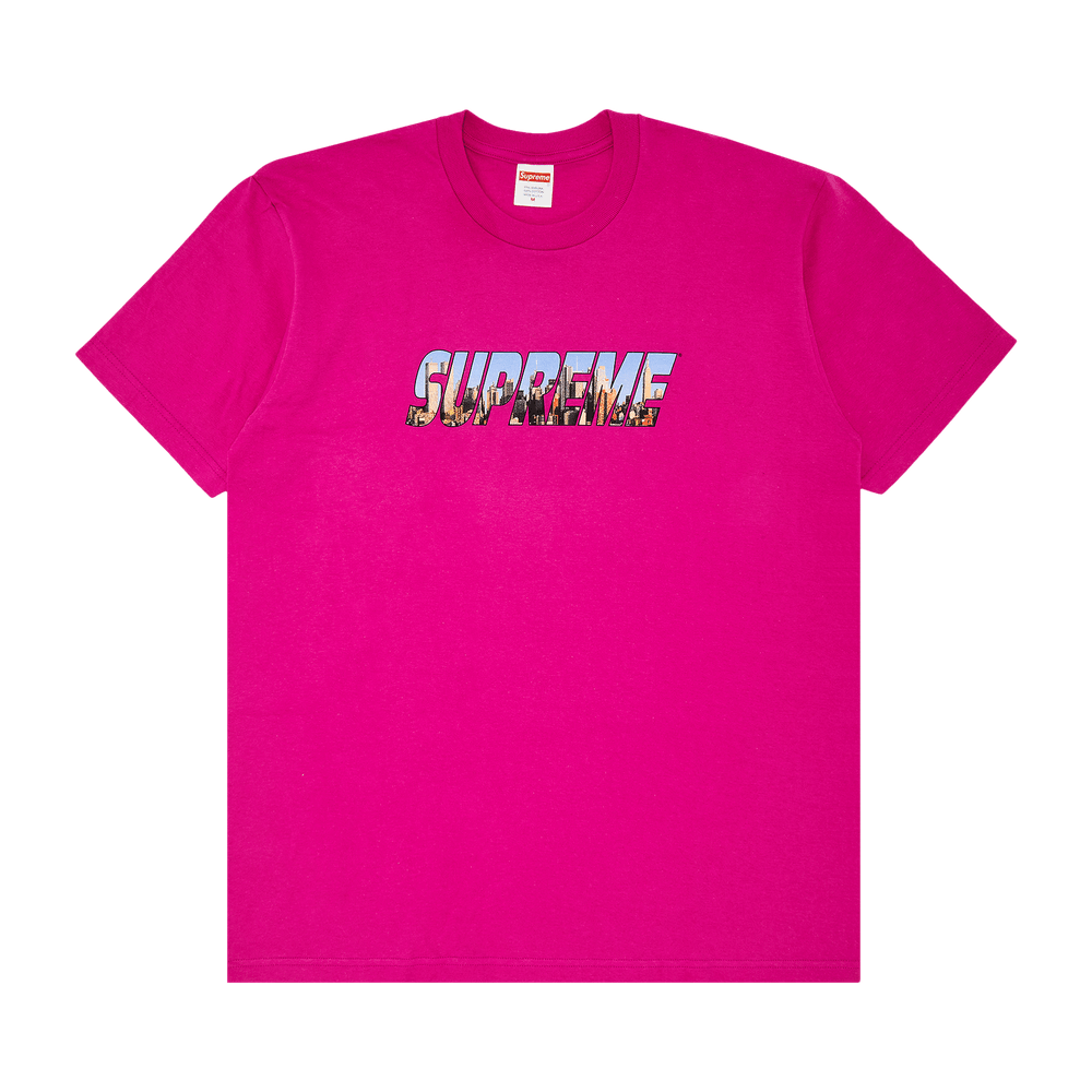 Buy Supreme Gotham Tee 'Magenta' - FW23T11 MAGENTA | GOAT