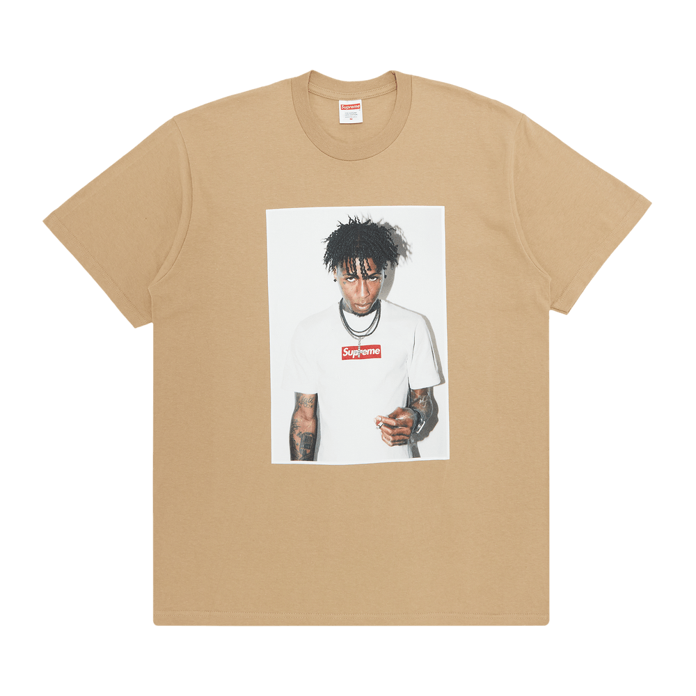 Buy Supreme NBA Youngboy Tee 'Khaki' - FW23T48 KHAKI | GOAT