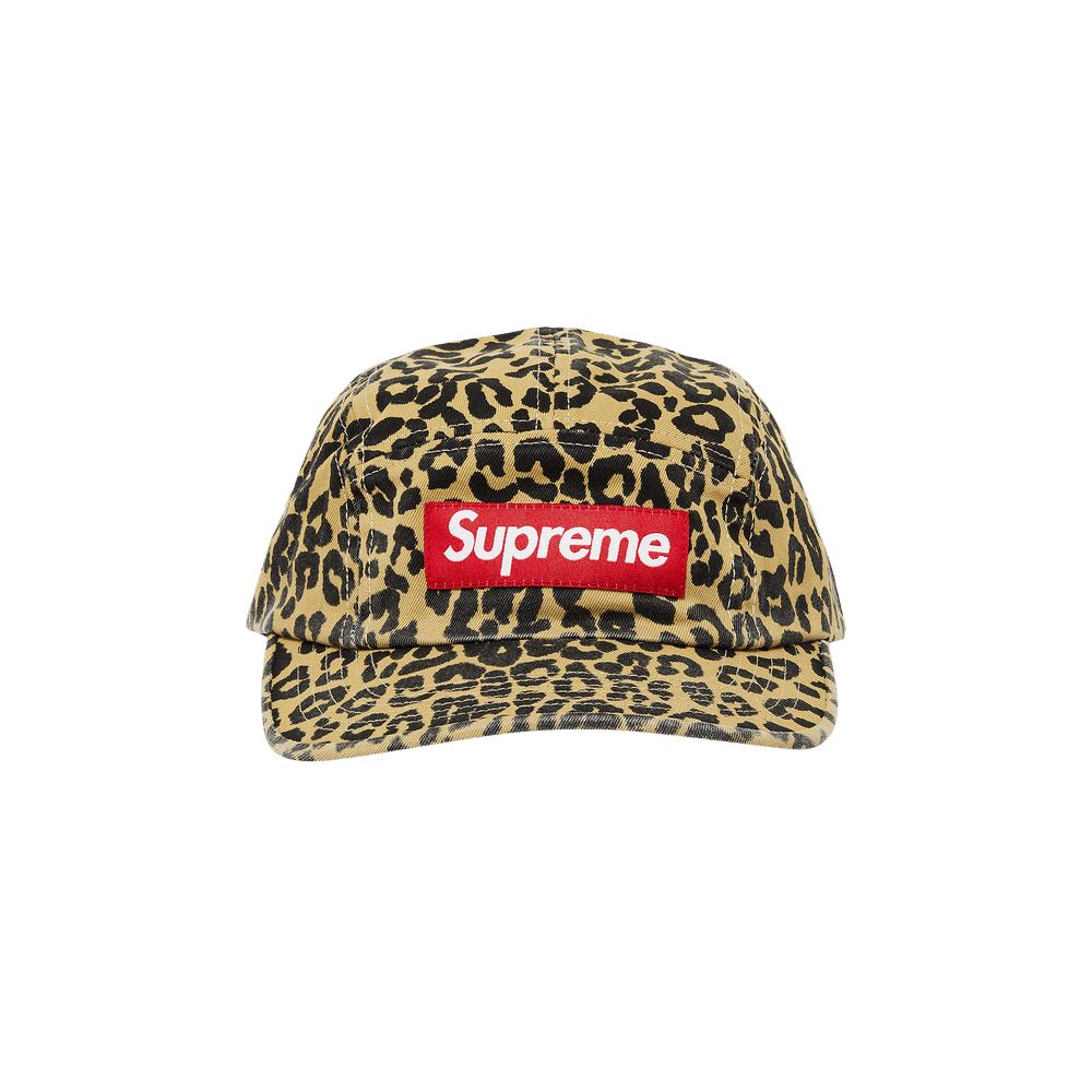 Buy Supreme Washed Chino Twill Camp Cap 'Leopard' - FW23H61 