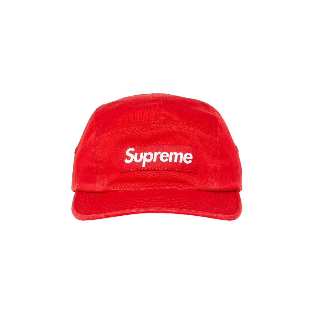 Buy Supreme Washed Chino Twill Camp Cap 'Red' - FW23H61 RED | GOAT