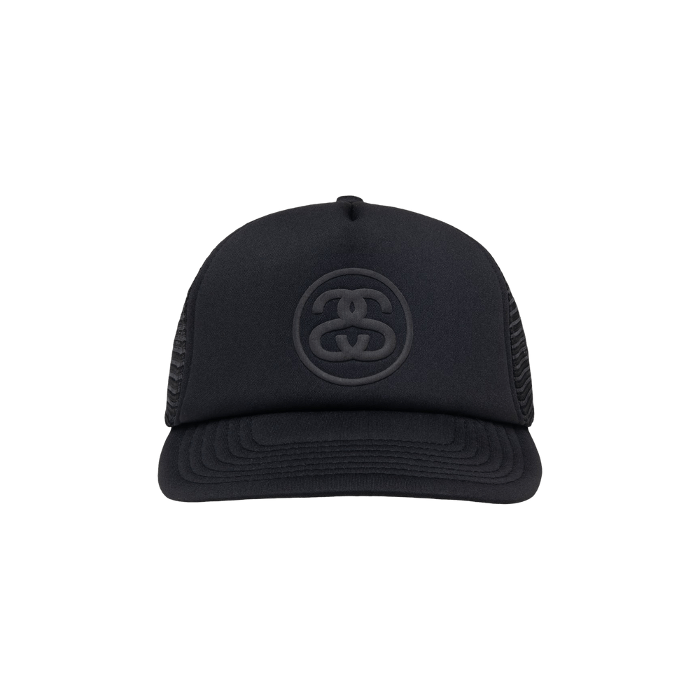 Buy Stussy Trucker SS-Link Snapback 'Black' - 1311113 BLAC