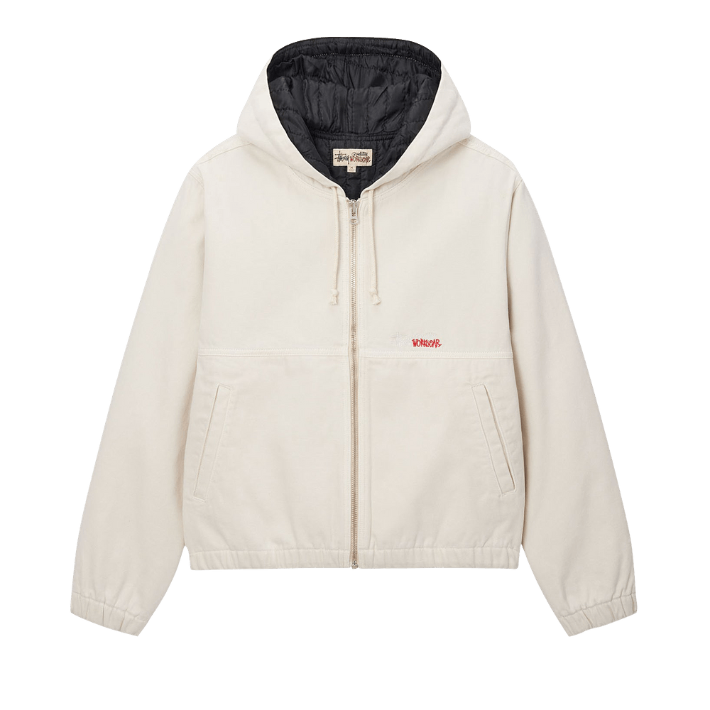 Buy Stussy Work Jacket 'Bone' - 115716 BONE | GOAT